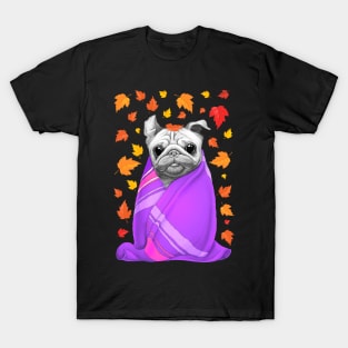 Autumn pug T-Shirt